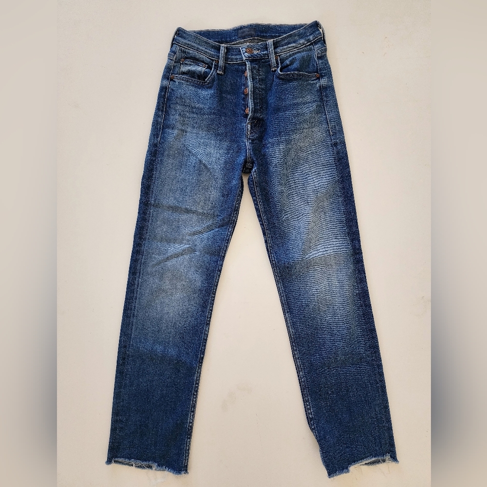 MOTHER "The Tomcat Ankle Fray-Let's Just Be Friends" Jeans Classic Fit-Size 27